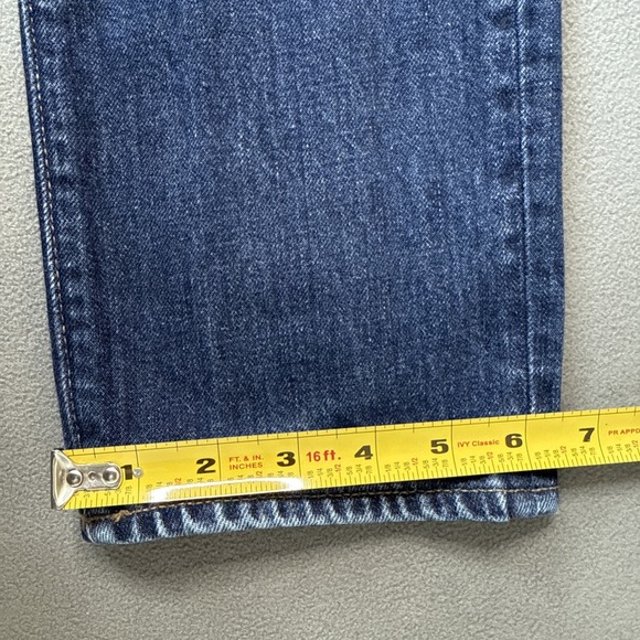 JCrew 484 Jeans Mens‎ 31x30 Blue Slim Tapered Leg Low Rise 100% Cotton Denim - Picture 12 of 14